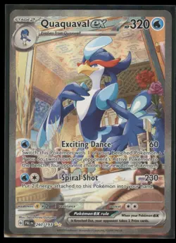 2023 Scarlet & Violet Series - Paldea Evolved Quaquaval ex Special Illustration - Image 1
