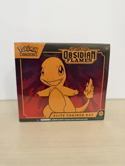 Pokemon TCG Scarlet & Violet 3: Obsidian Flames Elite Trainer Box ETB NEW/SEALED 820650853913 - Image 1