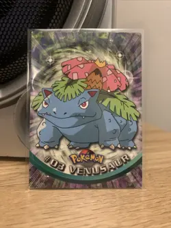 Venusaur #03 Topps Series 1 TV Animation Edition Blue Label Pokemon 1999 NM - Image 1