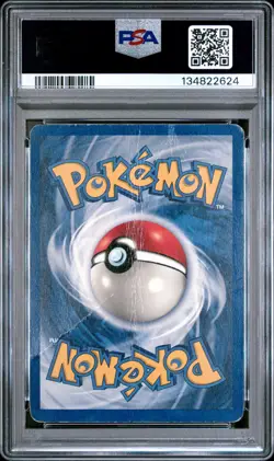 1999 POKEMON GAME #10 MEWTWO-HOLO PSA 1 - Image 2