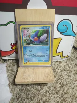 Pokemon TCG Mudkip 018 Black Star Wotc Promo 2003 E-reader Vintage W9W-RRG-0U3 - Image 2