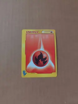 VS Series Fire Energy Japanese Pokemon VTG E NM - Image 1