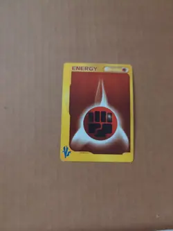 VS Series Ground Energy Rock Fighting Japanese Pokemon VTG E NM - Image 1