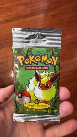 1999 Pokemon Original Jungle Booster Pack [UNOPENED] - Image 1