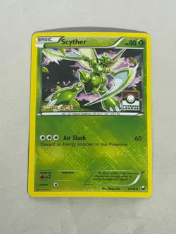 Pokemon Scyther 1st Place Pokemon League 4/108 - Image 1