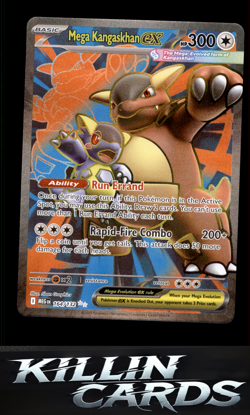 Mega Kangaskhan ex - 164/132 164/132 Pokemon Ultra Rare ME01: Mega Evolution Car - Image 1