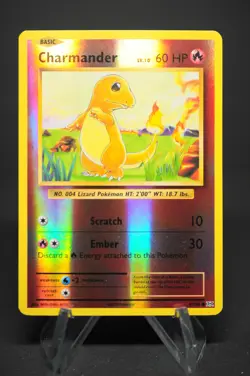 Charmander 2016 Pokemon, Evolutions, Reverse Holo, Rare 9/108 - Image 1
