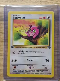 Pokemon 1999 WOTC Jungle 1st Edition Jigglypuff 54/64 - Near Mint - Image 1