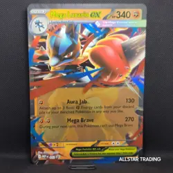 Jumbo - Mega Lucario EX 12 Pokemon Mega Evolution - Pokemon ME Black Star Promo - Image 4