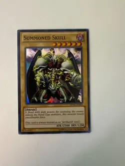 Yugioh - Summoned Skull - Super Rare - Unlimited - DPYG-EN002 - NM - Image 1