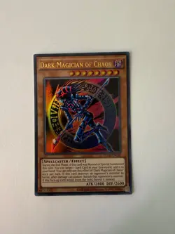 Yugioh - Dark Magician of Chaos - Ultra Rare - Unlimited - YGLD-ENC02 - NM - Image 1