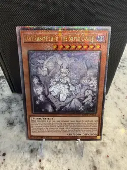 Yu-Gi-Oh! Lady Labyrinth of The Silver Castle (Alt. Art) RA04-EN042 QCSR - Image 1
