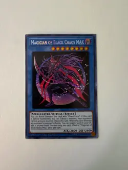 Yugioh - Magician of Black Chaos MAX - Secret Rare - LIMITED - TN19-EN002 - NM - Image 1