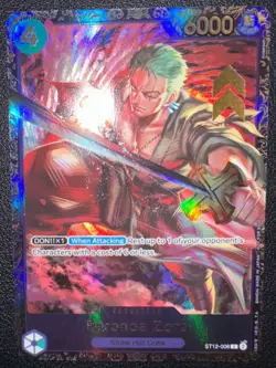 One Piece Roronoa Zoro ST12-008 Treasure Cup Top 64 September 2024 - Image 1