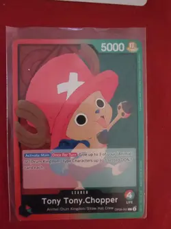 One Piece TCG Tony Tony Chopper Custom Deck Red Green Ready to Play Drum Kingdom - Image 1