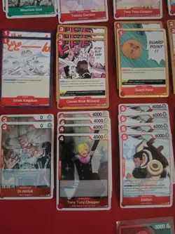 One Piece TCG Tony Tony Chopper Custom Deck Red Green Ready to Play Drum Kingdom - Image 4