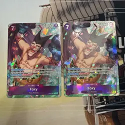 2x Foxy Alt Art OP07-071 - 500 Years In The Future - One Piece TCG - Image 1