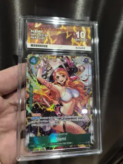 Nami Alternate Art Foil OP14-031 The Azure Sea's Seven One Piece Ace 10 - Image 3