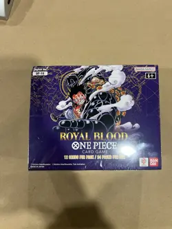 One Piece SEALED OP-10 Royal Blood Booster Box English Factory Sealed In Hand - Image 1