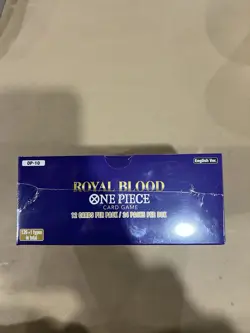 One Piece SEALED OP-10 Royal Blood Booster Box English Factory Sealed In Hand - Image 4
