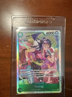 One Piece TCG - Tashigi PRERELEASE ENGLISH EB03-018 HEROINES SR - Near Mint - Image 1