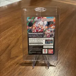 One Piece P-055 Monkey D. Luffy U.S. Voyage College Basketball Promo Card Sealed - Image 4