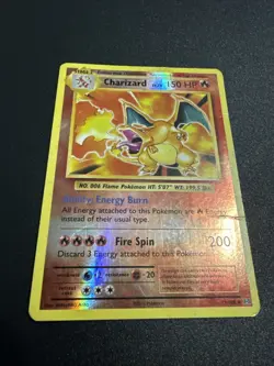 Pokemon TCG 2016 XY Evolutions Charizard reverse holo card. - Image 2