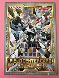 20th Anniversary Number 39: Utopia Beyond Field Center Card YuGiOh Very Rare - Image 1