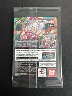 One Piece Monkey D. Luffy US Voyage College Basketball Promo Card - SEALED - Image 2