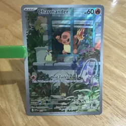 Charmander 044/SVP Pokemon Card Scarlet & Violet Promo Illustration Rare Holo - Image 1
