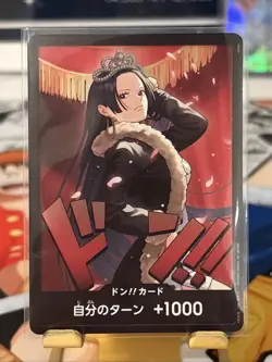 One Piece Heroines Edition DON!! Boa Hancock Foil Japanese Card US SELLER - Image 1