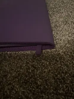 9-Pocket Zip Card Binder – 360 Double-Sided for MTG, TCG, Sports Purple Color - Image 4