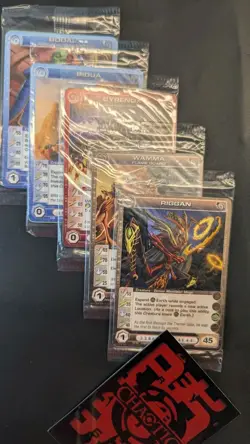 Chaotic Fire And Stone 3 Card Promo Lot Of 30x Sealed Packs - Image 1