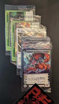 Chaotic Fire And Stone 3 Card Promo Lot Of 30x Sealed Packs - Image 2