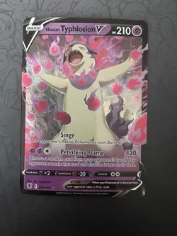 Hisuian Typhlosion v Astral Radiance Holo Pokemon TCG Card 053/189 Swsh10 - Image 1