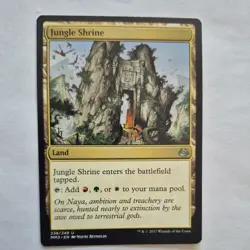MTG Magic the Gathering Jungle Shrine (238/270) Modern Masters 2017 LP - Image 1