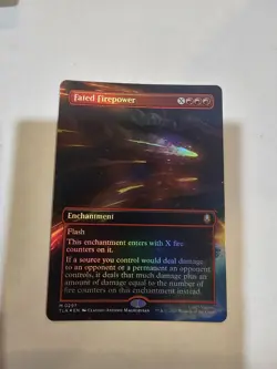 Fated Firepower (Borderless) Avatar: The Last Airbender Foil - Image 1