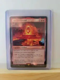 MTG, The Fire Crystal, R, Final Fantasy, FIN, NM/MINT, 0135 - Image 1