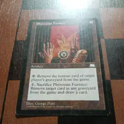 Mtg Phyrexian Furnace LP Weatherlight Magic The Gathering Pre Modern - Image 2