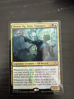 Momir Vig, Simic Visionary From the Vault: Lore Foil NM MTG Magic The Gathering - Image 1