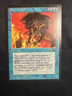 Magic, The Gathering. Force of Will Alliances Regular NM-M PACK FRESH - Image 1
