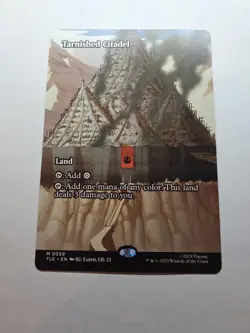 Tarnished Citadel 0059 Magic the Gathering Avitar Non Foil Borderless NM - Image 1