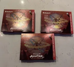 Avatar: The Last Airbender Collector Booster (Magic: The Gathering) 3 BOX LOT - Image 1