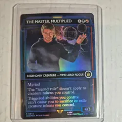 The Master, Multiplied (Showcase) Universes Beyond: Doctor Who Foil - Image 1