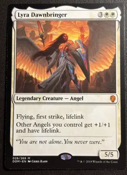 Lyra Dawnbringer Dominaria Non Holo Mythic NM - Image 1