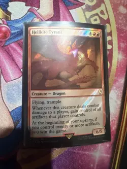 Hellkite Tyrant (Surge Foil) R MTG FF Collector Commander 295 LP - Image 1