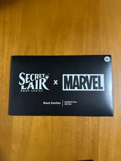 Black Panther Rainbow Foil Edition Secret Lair Sealed - Image 1
