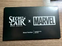 Secret Lair Drop MARVEL MTG - Black Panther Foil Full Set - Image 1