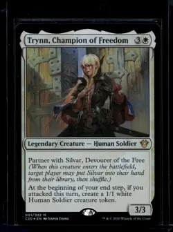 x1 Trynn, Champion of Freedom - Foil M MTG Commander 2020 M/NM, English - Image 1