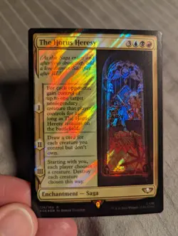 1x The Horus Heresy Surge Foil Warhammer 40k Commander NM - Magic MTG X1 - Image 1